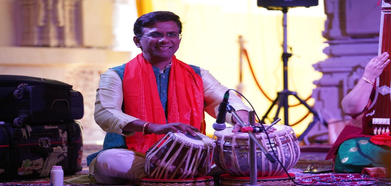 Tabla maestro Durjay Bhaumik