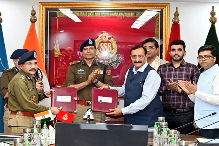 SSB signed a MoU with Rungta Education Foundation
