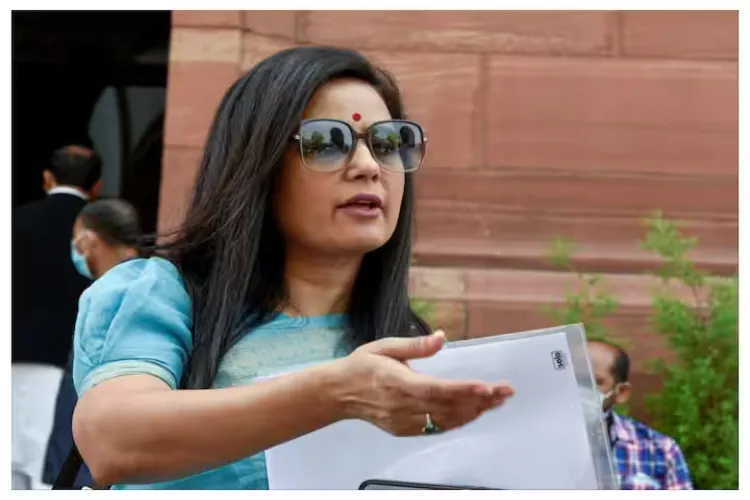 Trinamool Congress leader Mahua Moitra 