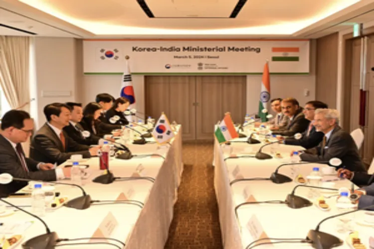 External Affairs Minister S. Jaishankar at the Korea-India ministerial meeting