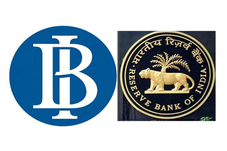 Logos of Bank Indonesia and the Reserve Bank of India