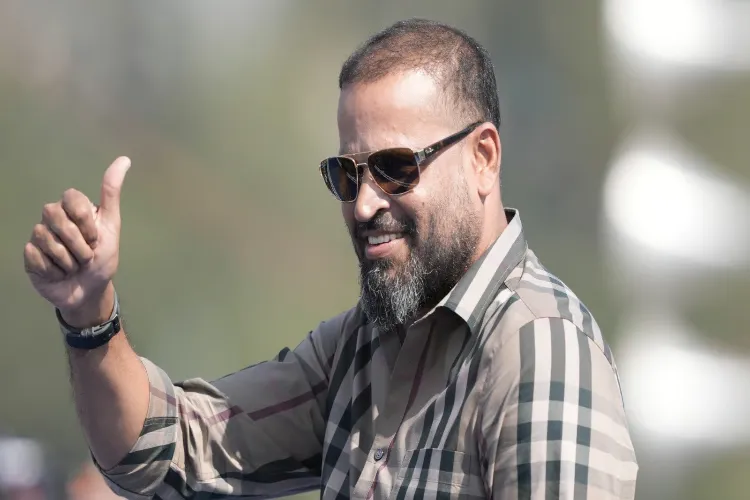 Former cricketer Yusuf Pathan 
