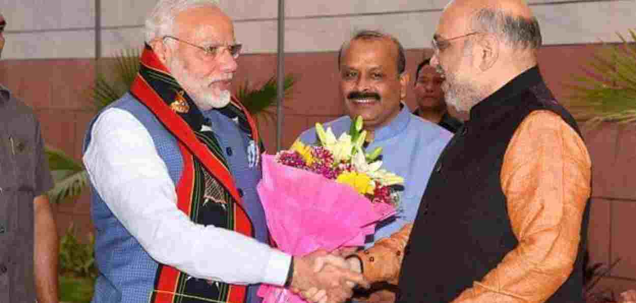 Prime Minister Narendra Modi and Home Minister Amit Shah