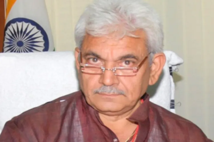 Manoj Sinha, Lieutenant Governor of J&K who also chairs the J&K administrative council