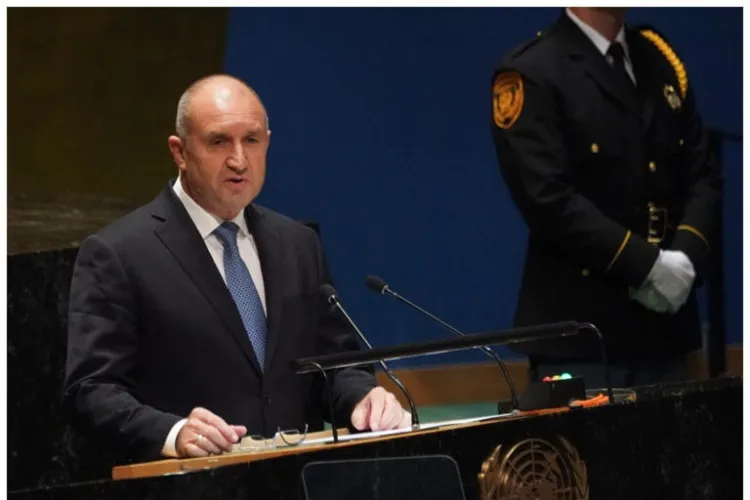 Bulgarian President Rumen Radev