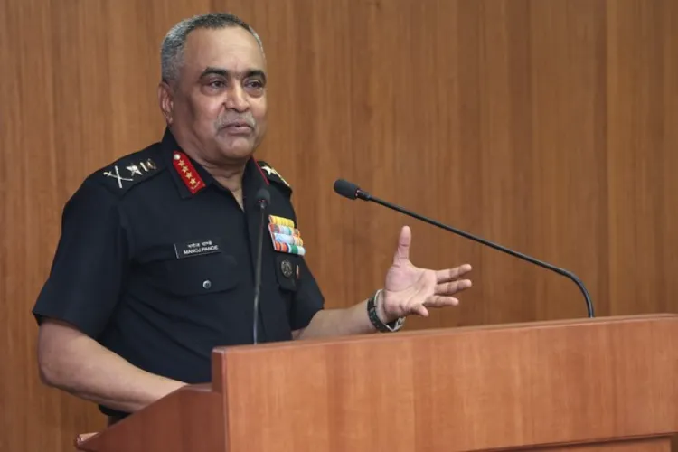 Army Chief General Manoj Pande 
