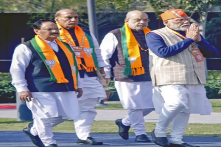 BJP star campaigners for Rajasthan- PM Narendra Modi, Amit Shah, Rajnath Singh and J.P. Nadda