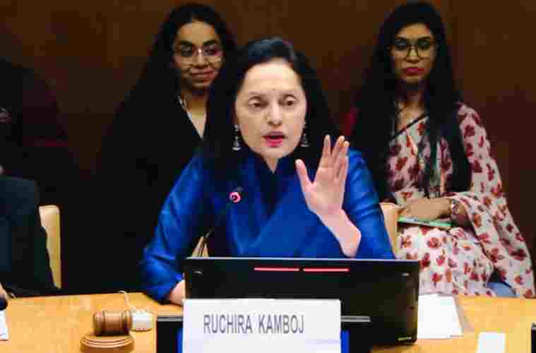 India's Permanent Representative to the United Nations Ruchira Kamboj
