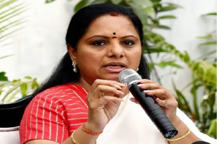 Bharat Rashtra Samithi MLC K Kavitha