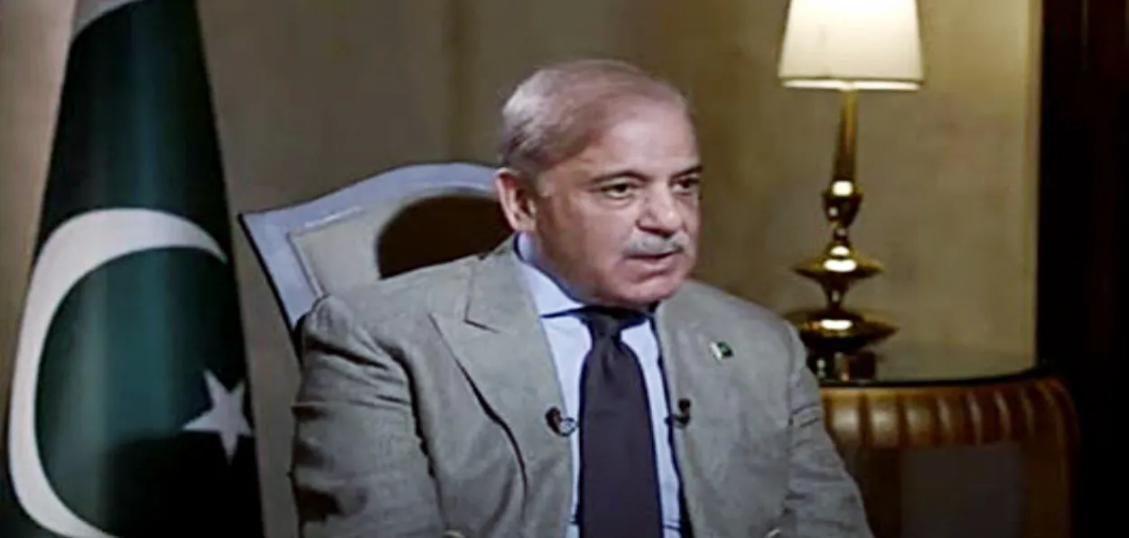 Pakistan's Prime Minister Shehbaz Sharif