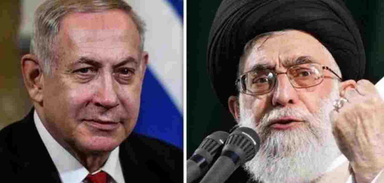 Israeli Prime Minister Benjamin Netanyahu and Iran's Supreme leader Ayatollah Ali Khamenei