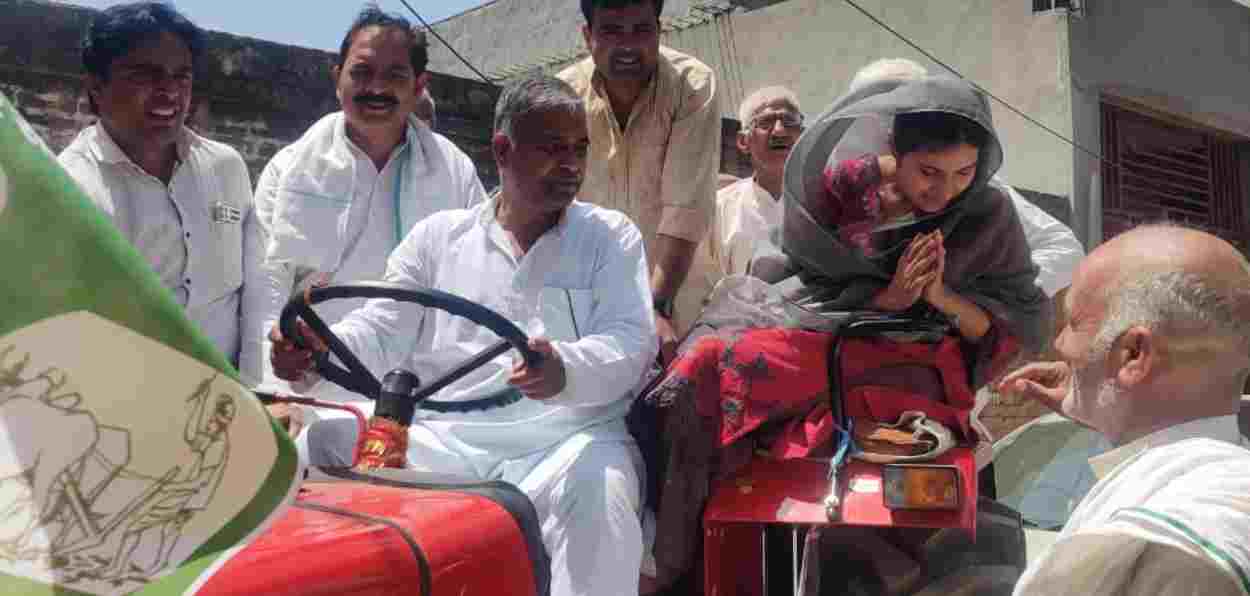 Iqra Munawwar Hasan in Kairana on the last day of campaigning