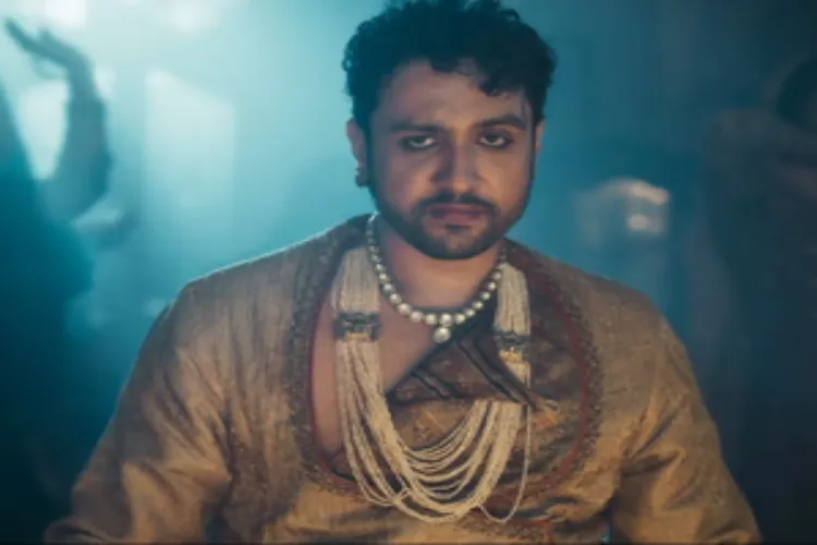 Adhyayan Suman as Nawab Zoravar in the promo of the film ' Heeramandi'