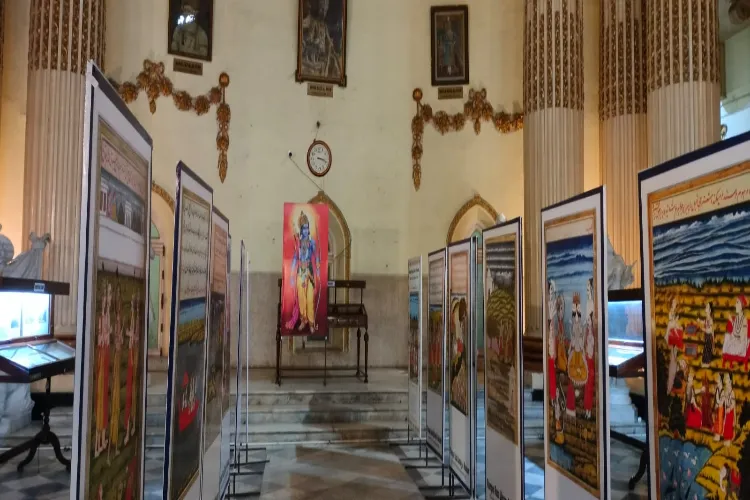 Exhibition of Ramayana Manuscripts and paintings in Rampur Raza Library 