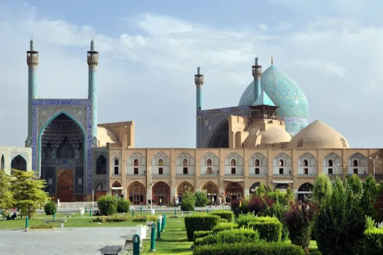 A mosque in Isfahan city of Iran