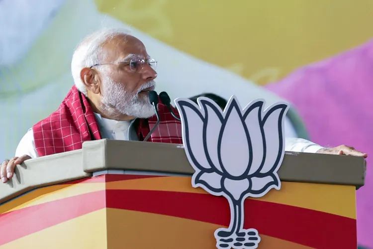 Modi Addressing Rally Nobody should stop ED, CBI from doing their jobs: PM Modi