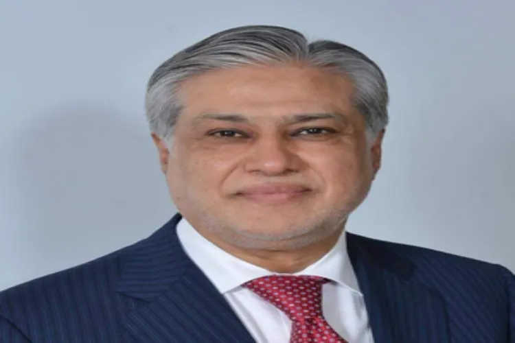 Pakistan Foreign Minister Ishaq Dar who has been appointed Pakistan's new Deputy PM 