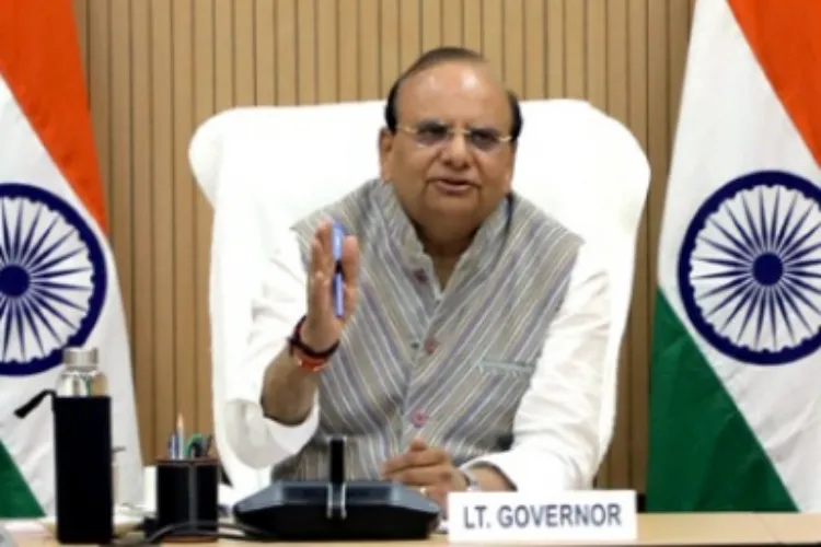 Delhi Lieutenant Governor V.K. Saxena