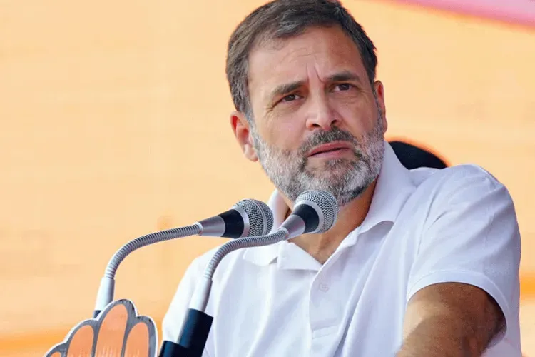 Congress leader Rahul Gandhi sparked controversy with unethical remarks