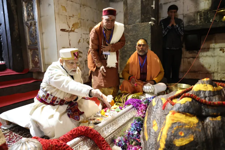 Prime Minister Narendra Modi Performed Rudrabhishek at the inner sanctum (file photo)
