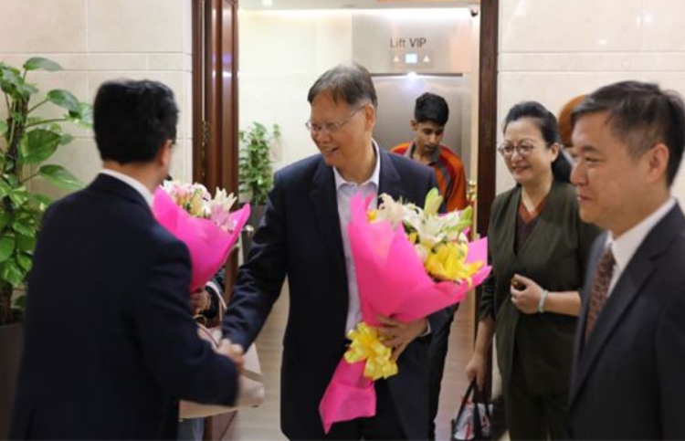 Chinese Ambassador to India Xu Feihong