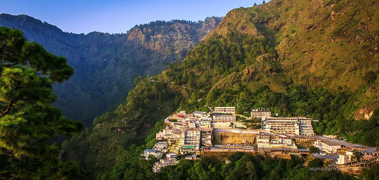 Vaishno Devi Shrine in Trikuta hills, Reasi, Jammu