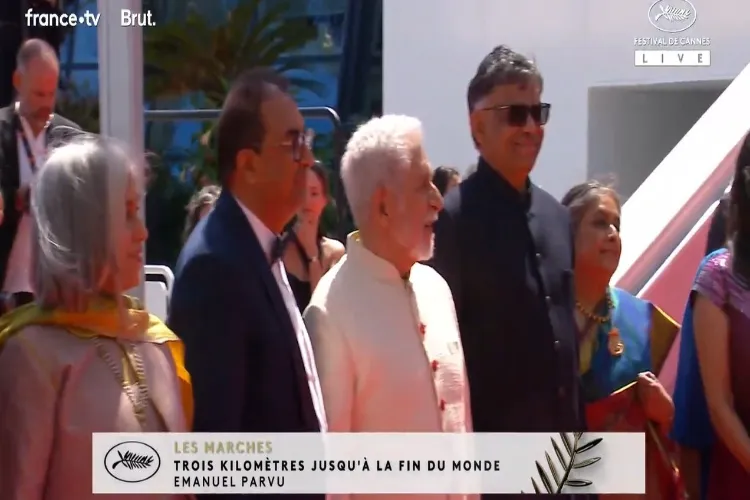 Naseeruddin Shah at Cannes (Amul India X)