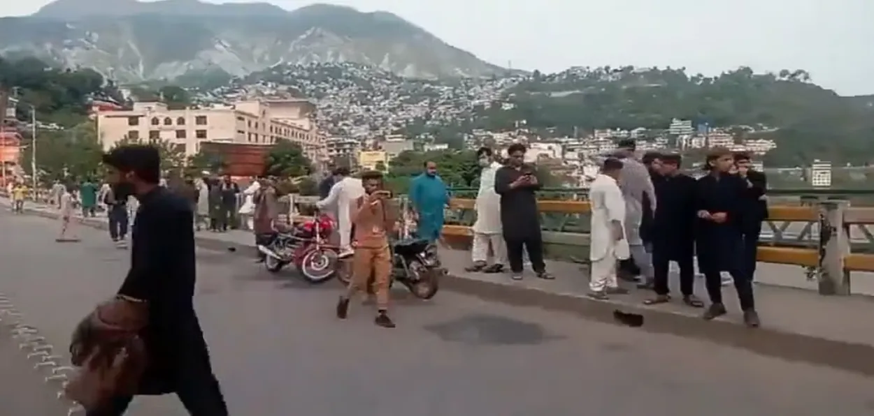 Muzaffarabad, capital of PoJK (X)