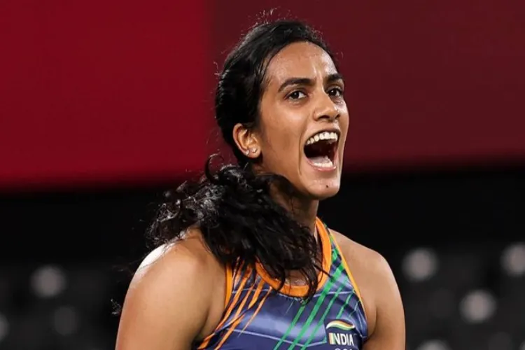 Shuttler P V Sindhu at Malaysia Masters
