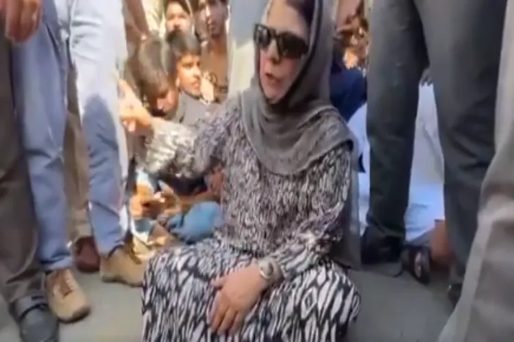 Mehbooba Mufti, PDP candidate from Anantnag-Rajouri