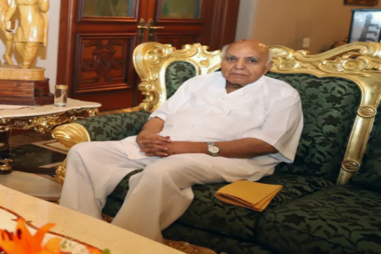 Ramoji Rao, the chairman of the Eenadu media group and founder of Ramoji Film City