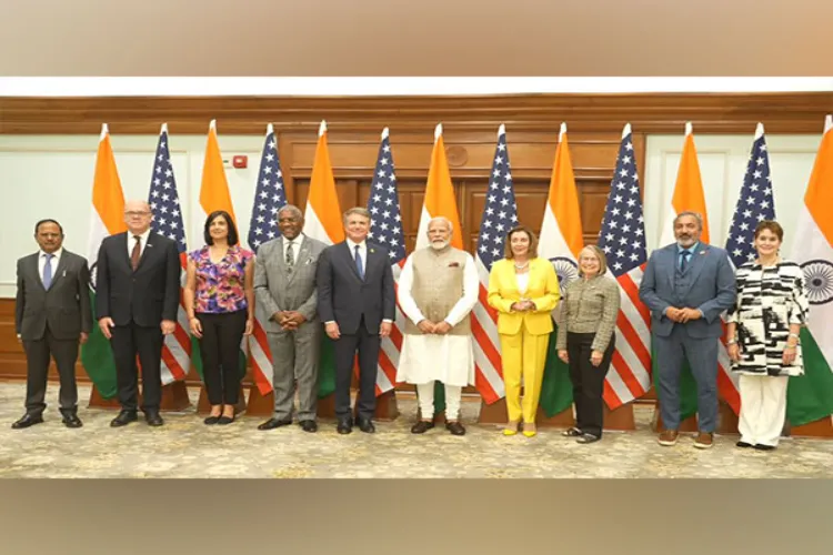Prime Minister Narendra Modi with US Congressional delegation 