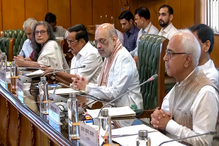 Amit Shah chairs a high-level meeting