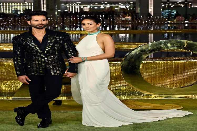 Shahid Kapoor with wife Mira Kapoor