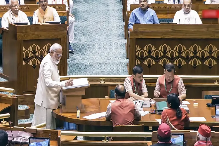 Prime Minister Narendra Modi takes Oath as MP