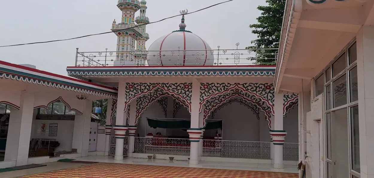 Inside the shrine of Baga Baba