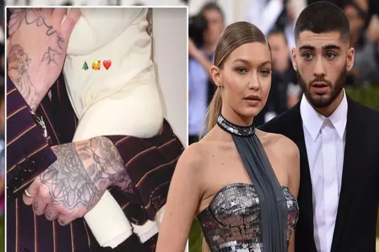 Zayn Malik and Gigi Hadid with daughter Khai