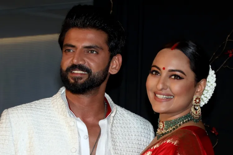 Actors Sonakshi Sinha and Zeheer Iqbal