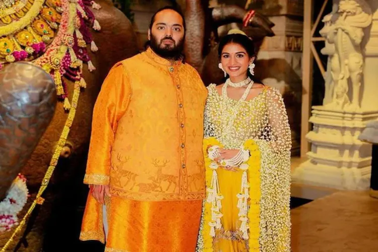 Anant Ambani and Radhika Merchant