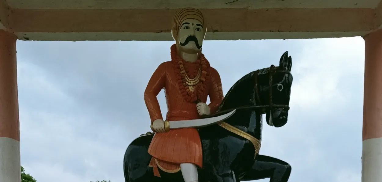 A Statue of Jhuri Singh