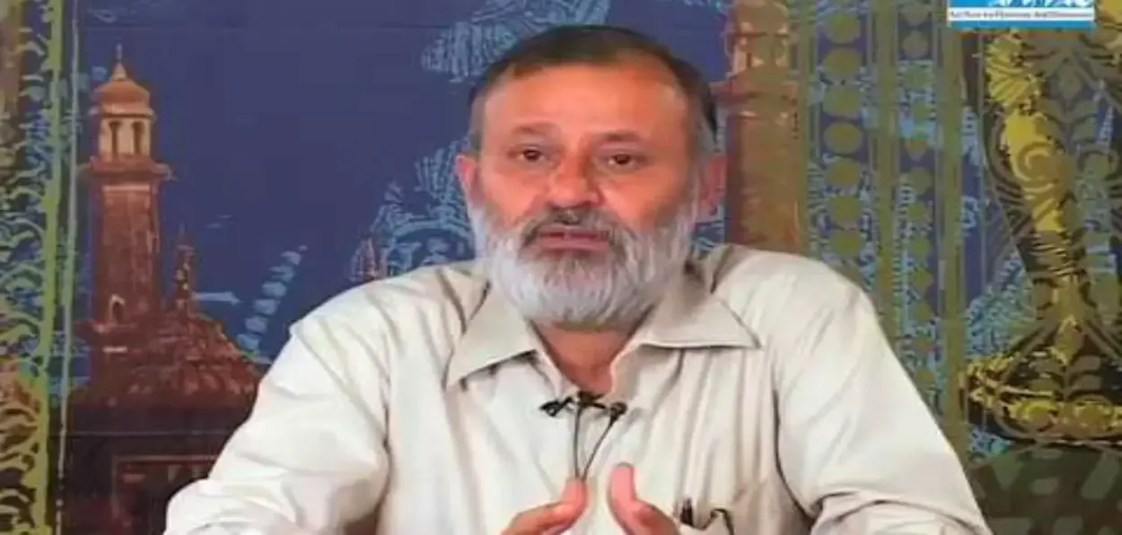 Gauhar Raza, urdu poet, documentary film maker and scientist.