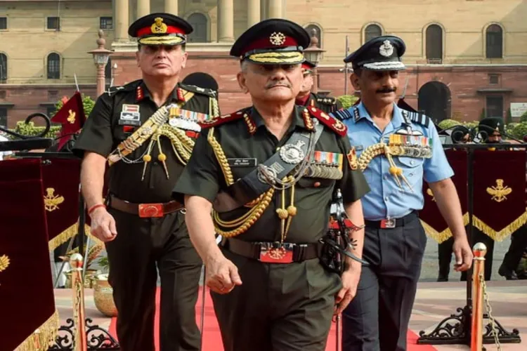 The Chief of Defence Staff, General Anil Chauhan