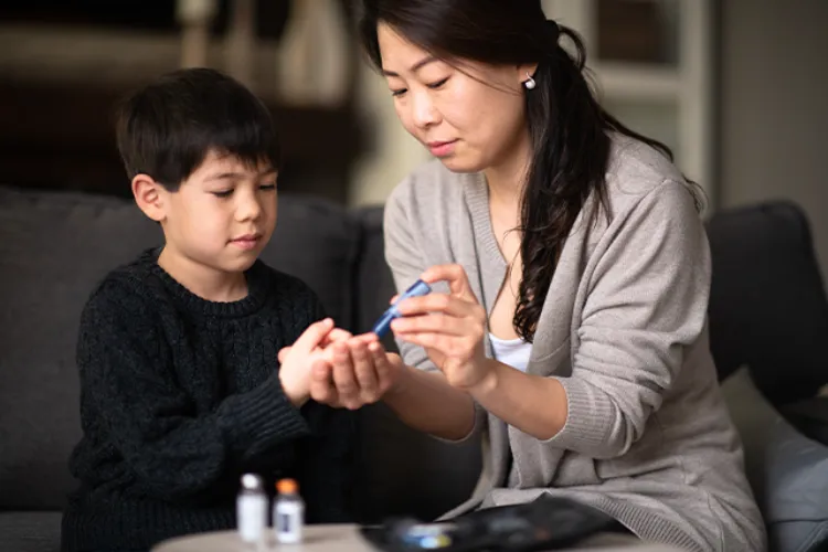 Children with Diabetes type 1 need to be taken care of for mental  health 