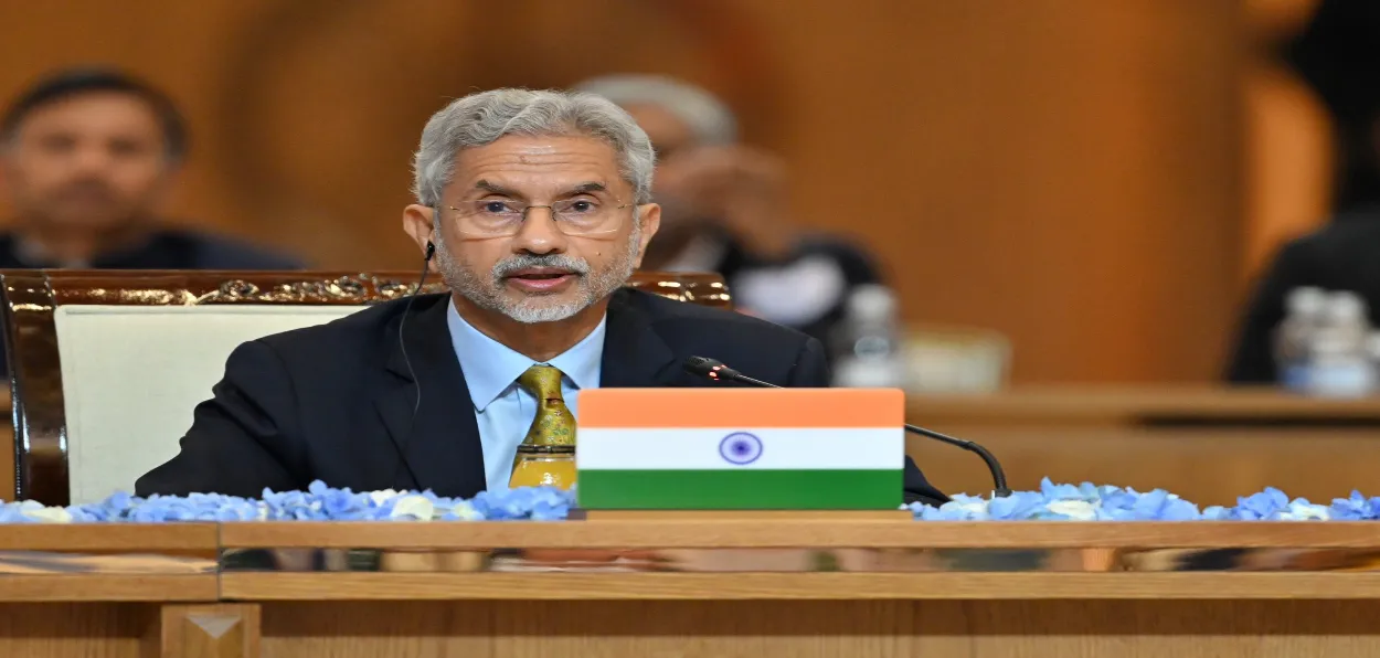 External Affairs Minister Dr S Jaishankar speaking at the SCO Summit in Astana