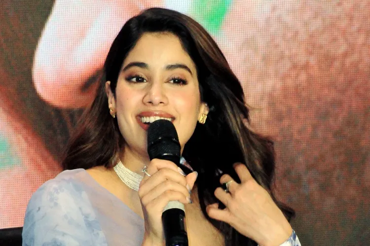 Actor Janhvi Kapoor