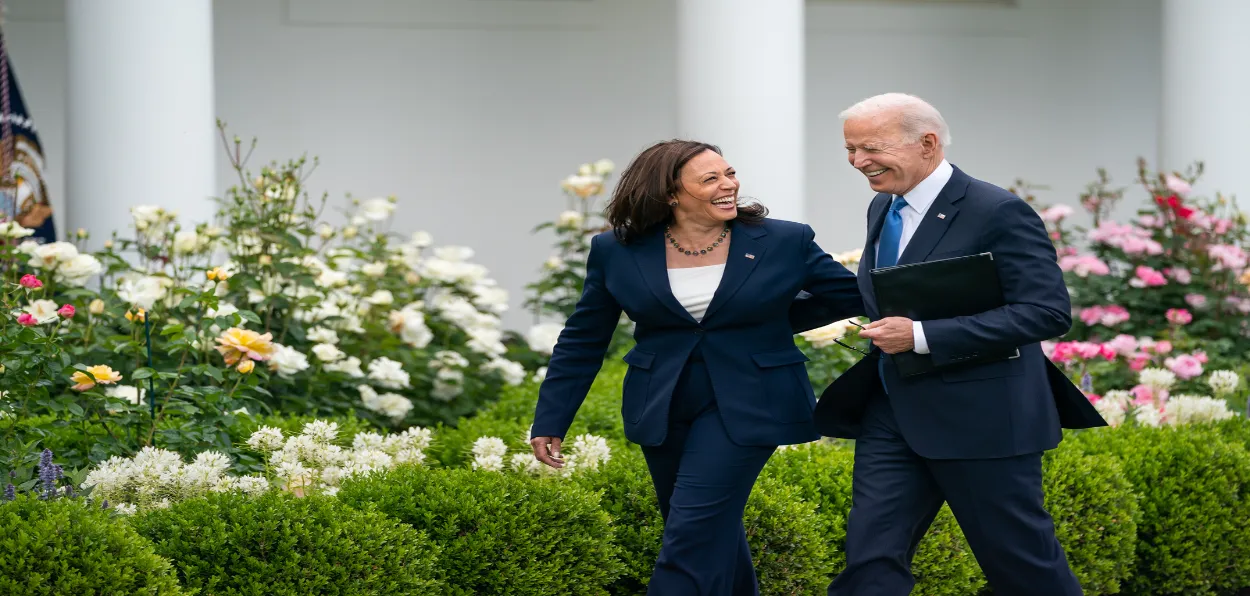 President Joe Biden and Vice President Kamala Harris