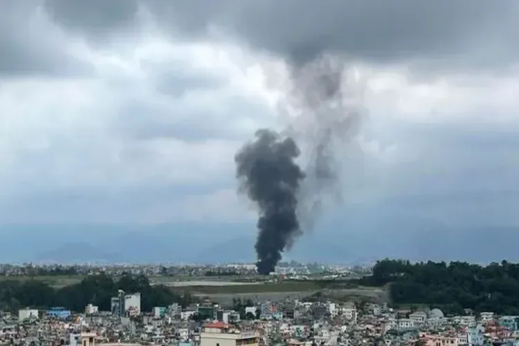 Flight CRJ7 crashed soon after the take-off (Image: Livemint)