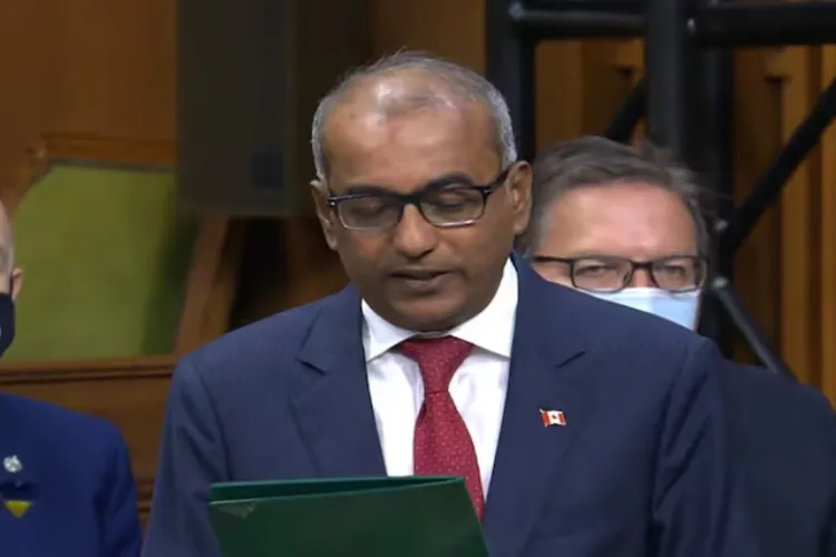 Canadian Member of Parliament Chandra Arya 