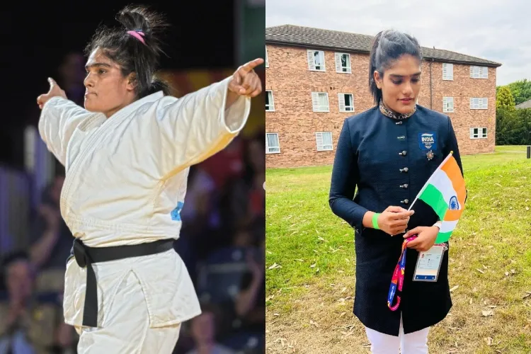 Indian judo practitioner Tulika Maan