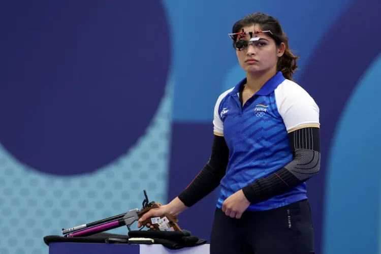 Indian shooter Manu Bhaker